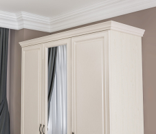 Комплектующие, Карниз 1500*554 Гранд / Ливерпуль СБ-3537 МДФ Классика Светлый