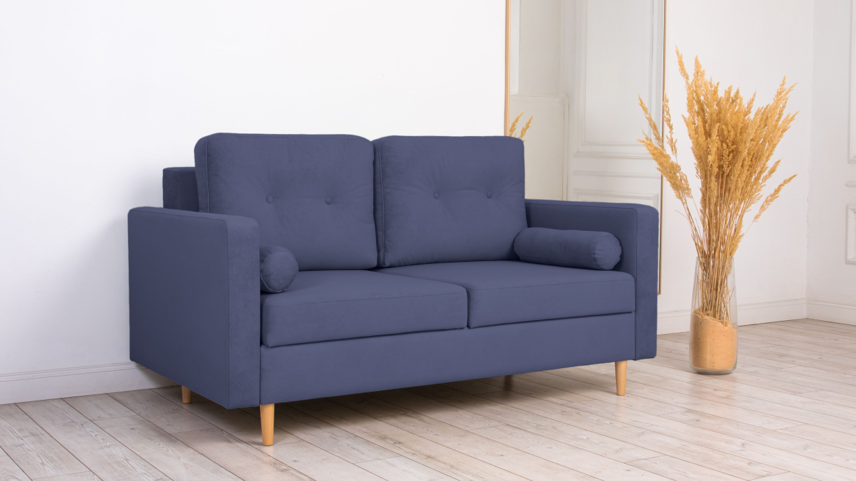 Диваны прямые кухонные, Диван Lucas 140, велюр