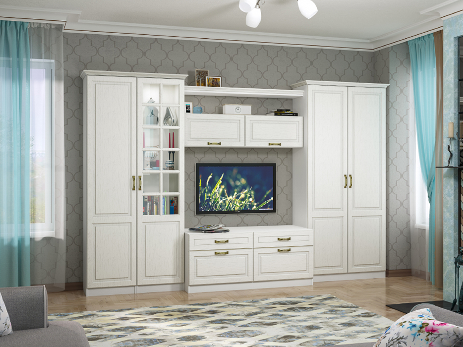 Шкафы распашные, Шкаф-витрина Ливерпуль