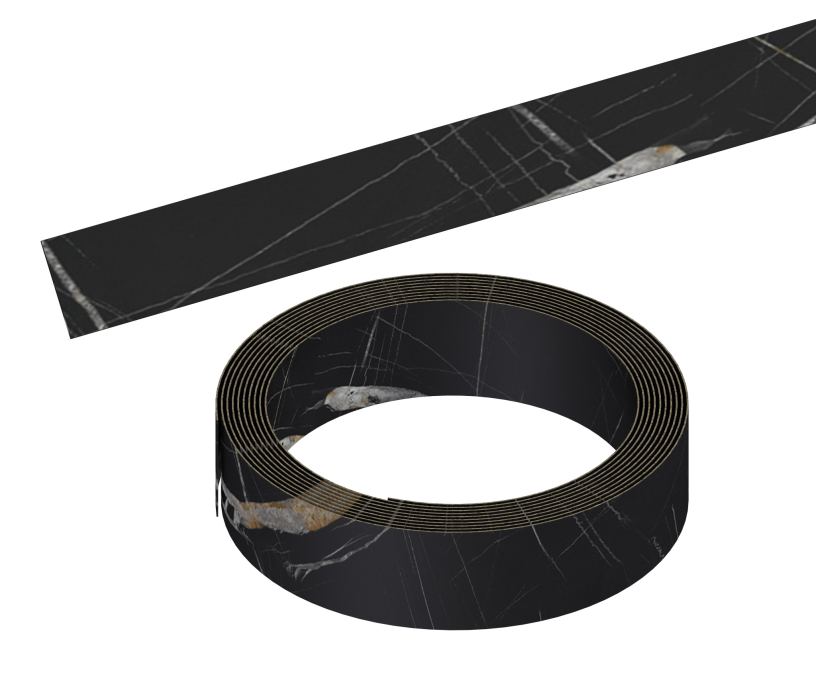 Аксессуары для кухни, Кромка пласт 2480*44 с/к Черный Тунис 3074