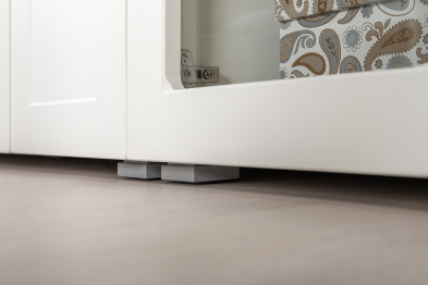 Шкаф-витрина Остин 16.394.02, белая шагрень, дуб золотой крафт