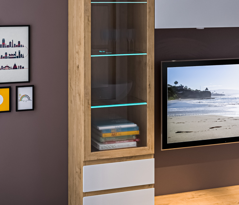 Витрины, Шкаф-витрина Веста СБ-2248