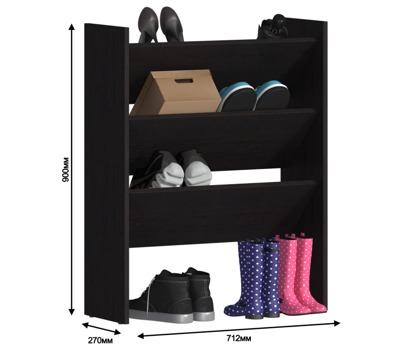 Обувницы, Обувница Дельта СБ-2130 Венге