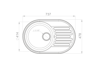 Мойка GranFest QUARZ Z18