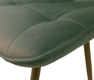 Стул Nagen металл под дерево/ткань (BOX-4)