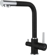 Смесители, Смеситель GranFest для кухни Г-обр с краном питьевой воды