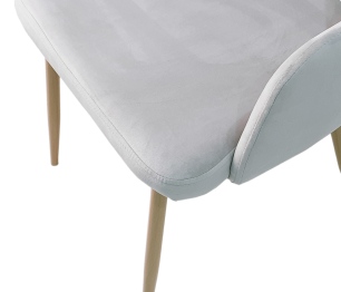 Стул Konor металл под дерево/ткань (BOX-2)