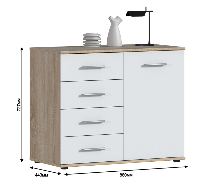 Комоды, Комод Мамбо СБ-2752