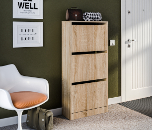 Тумба для обуви Терра СБ-3307 Дуб Сонома