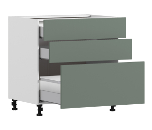 Белла стол 3 ящ 80х82 см