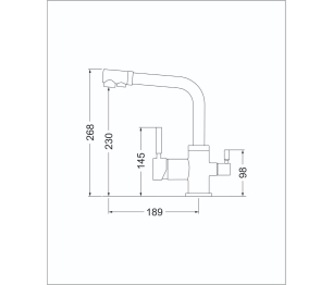 Смеситель ЕС - 3003N