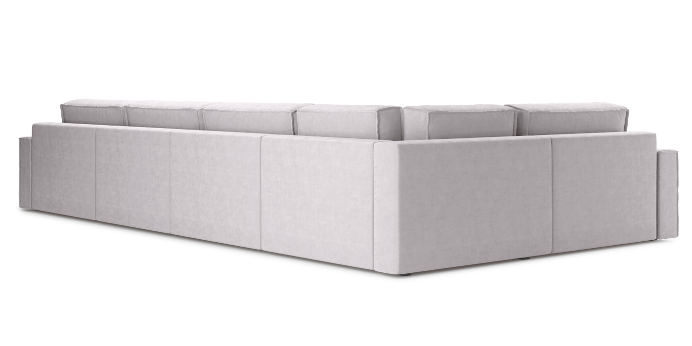 Диваны угловые в гостиную, Диван П-образный Тауэр