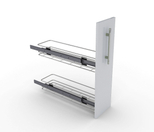 Бутылочница ALBA 2-уровневая 110*470*485