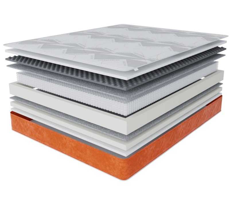 1600 x 2000, Матрас Корсика-Лайт в чехле Warmer 1600х2000