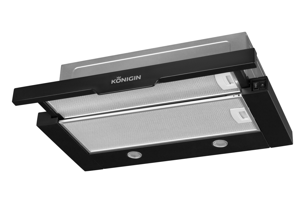 Вытяжки, Кухонная вытяжка Rebus Smooth Black 60