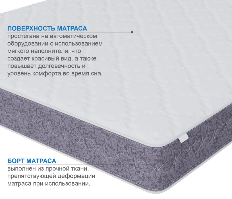 900 x 1900, Матрас Сити-Толедо 900х1900