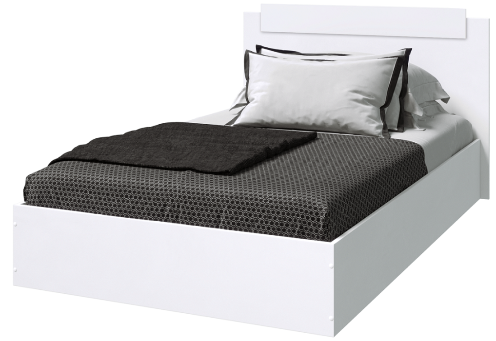 Кровати 120 см, Кровать Эко 1,2 м ЛДСП