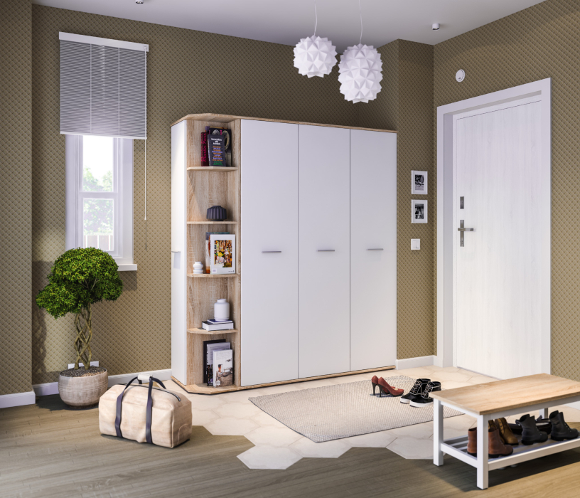 Шкафы одностворчатые, Шкаф торцевой Мамбо СБ-2754