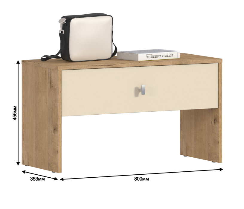 Тумбы, Тумба Сидней СБ-2584 с ящиком