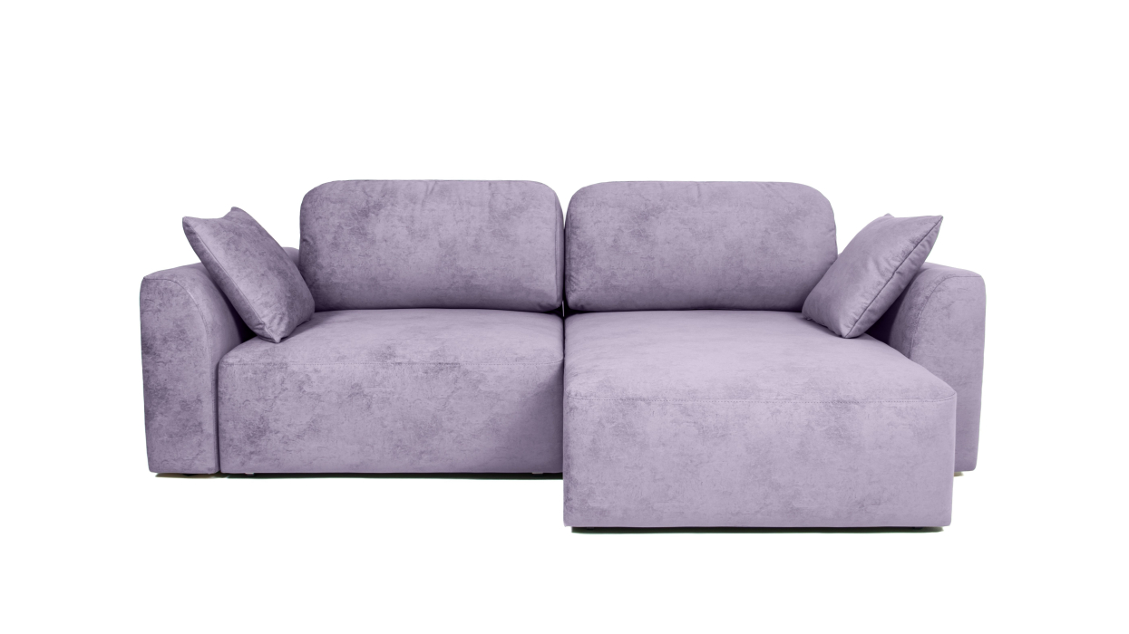 Диваны угловые в гостиную, Диван угловой Trump mini, велюр