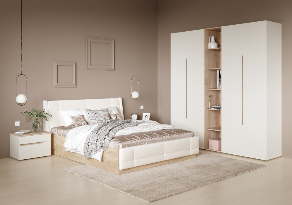 Кровати 160 см, Кровать Муссон 11.41