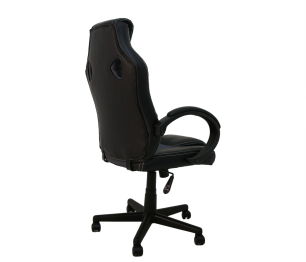 Кресло поворотное RACER (серый/черный)