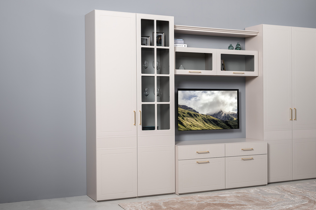 Стеклянные, Шкаф-витрина Ричфорд 16.369