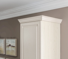 Комплектующие, Карниз 500*554 Гранд / Ливерпуль СБ-3535 МДФ Классика Светлый