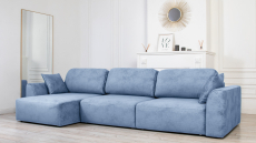 Диваны угловые в гостиную, Диван угловой Trump, велюр