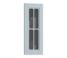 MODERN, MODERN фасад для шкафа навесного со стеклом 30х71 см