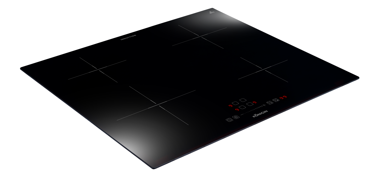 Встраиваемые варочные панели, Индукционная варочная панель Konigin Lacerta I604 SBK