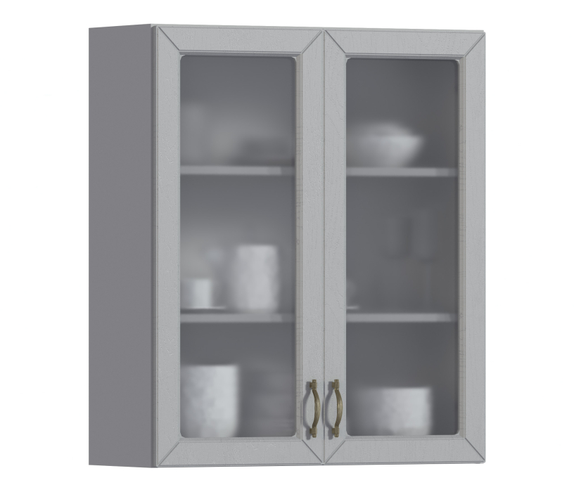 Сити, Сити шкаф навесной со стеклом 2 дв 80х92 см