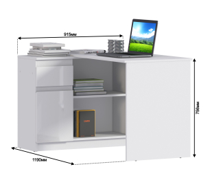 Стол Медея СБ-3239 Белый