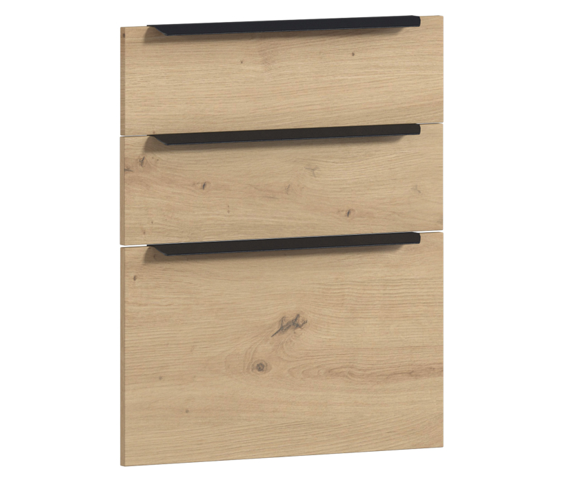 Фасады, Лофт фасад для стола 3 ящ 60х71 см