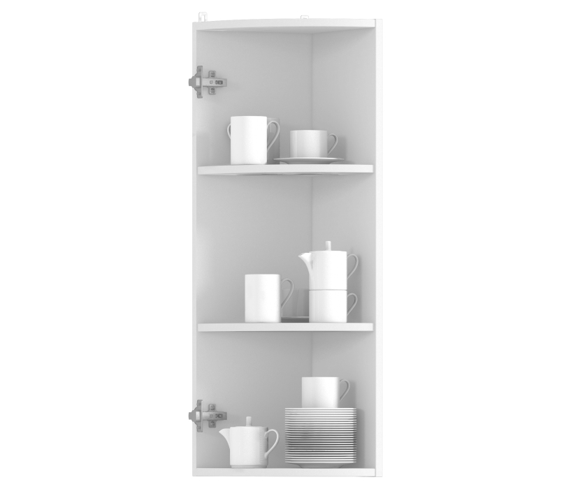 Корпус, Полка торцевая Регина РПТК-130 Белый