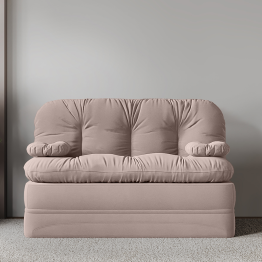 Бескаркасный диван-кровать Клиффорд Мини, спальное место 1550*1900 мм велюр