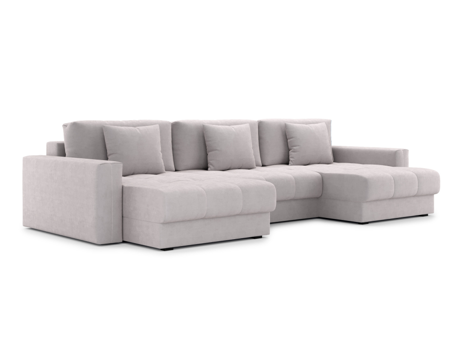 Диваны угловые в гостиную, Диван П-образный Кастел М102