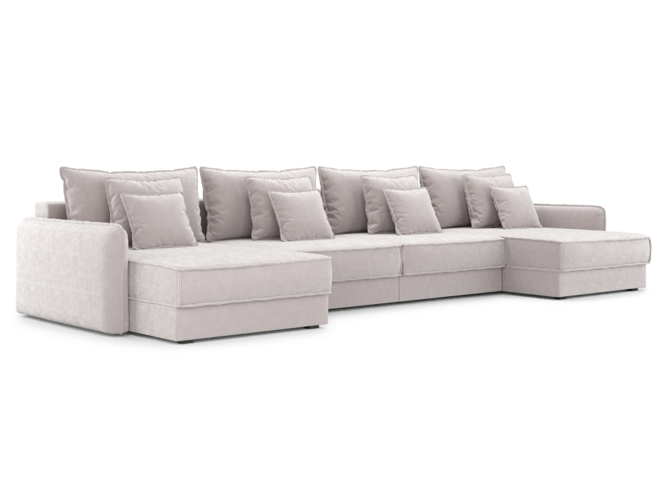 Диваны угловые в гостиную, Диван П-образный Кросби М202