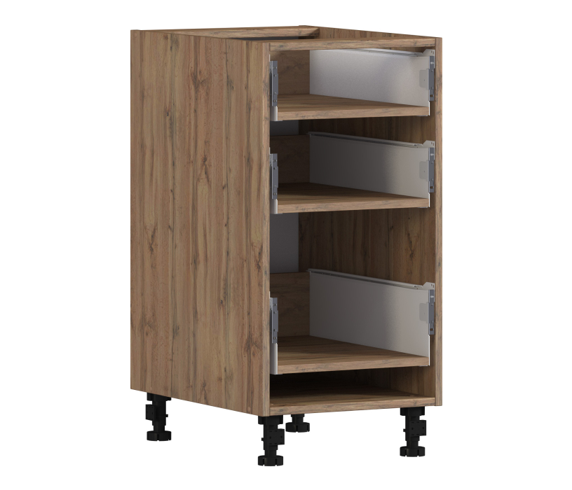 Корпус, Регина корпус для стола 3 ящ 40х82 см