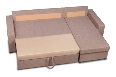 Угловой диван-кровать Турин, рогожка