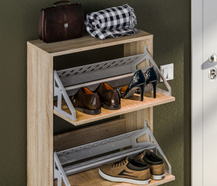 Тумба для обуви Терра СБ-3307 Дуб Сонома