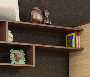 ЛДСП Гостиная ПЕКИН Ясень Шимо