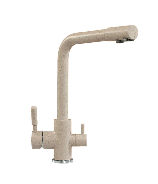 Смесители, Смеситель кухонный Высокий Дуо POLYGRAN