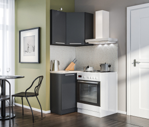 Кухонный гарнитур Ангелина угловая Диамант серый