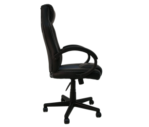 Кресло поворотное RACER (серый/черный)