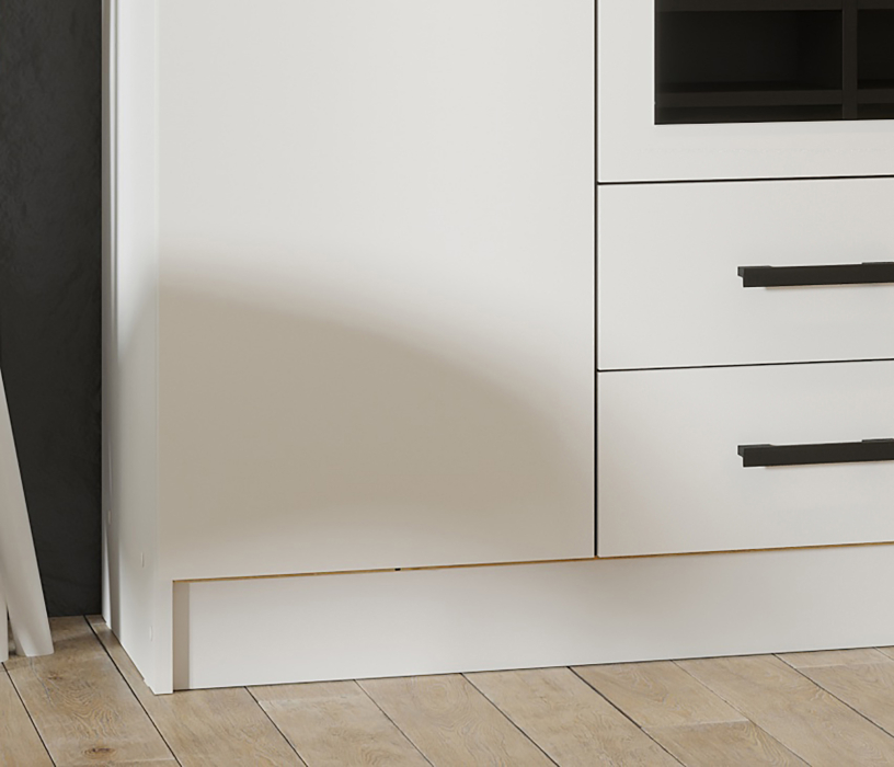 Шкафы распашные, Шкаф Квадро распашной 1,6 м ЛДСП