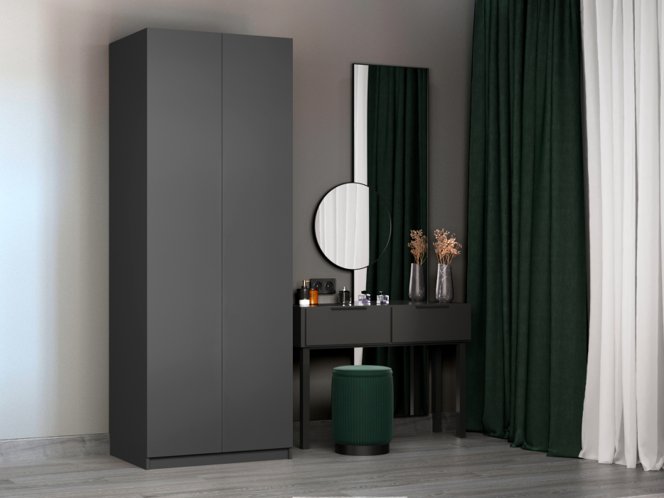 Шкафы распашные, Шкаф распашной Е1 Локер 81x52.5x220 см, с модулем