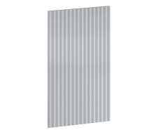 Тренд, Тренд СБ-3457 Дверь (для комодов СБ-3443, 3446, 3447) МДФ Джаз Серый