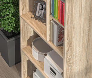 Стеллаж Терра СБ-3216 Дуб Сонома