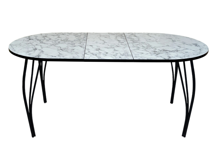 Обеденные столы, Стол Милано, раздвижной, овал, 700х1100/1400